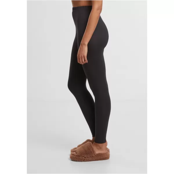  Dámské legíny URBAN CLASSICS TB7676A BLACK/BLACK 