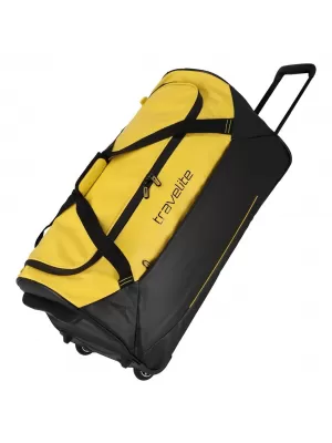 Taška TRAVELITE BASICS TROLLEY TRAVEL BAG BLACK/YELLOW