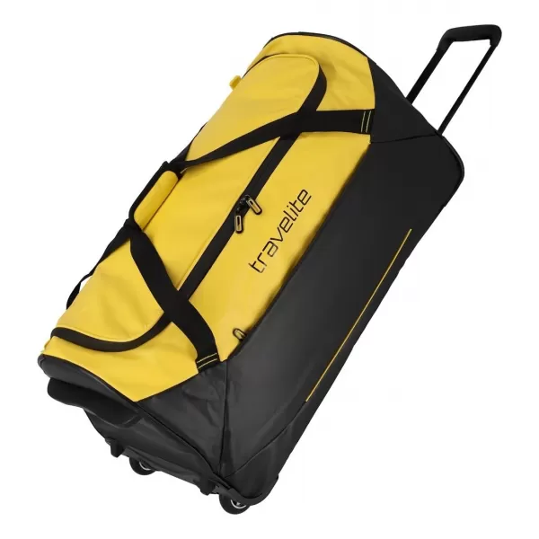  Taška TRAVELITE BASICS TROLLEY TRAVEL BAG BLACK/YELLOW 