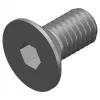 S_1028 - Screw_DIN 7991_M6x12 black BLACK