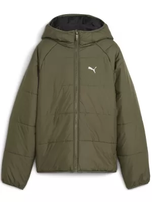 Dětské bunda PUMA REVERSIBLE PUFFER JACKET 68840781 LODEN GREEN