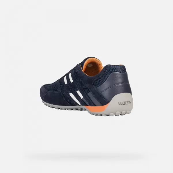  Pánské tenisky GEOX SNAKE G002632 TMAVĚ MODRÁ 
