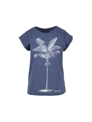 Dámské triko BRANDIT 8678 VINTAGE BLUE