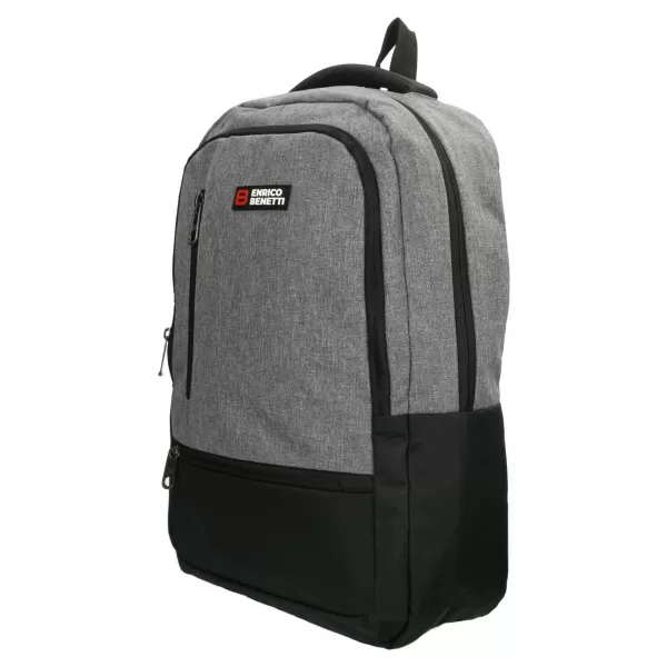  Batoh ENRICO BENETTI HAMBURG 15 NOTEBOOK BACKPACK LIGHT GREY 