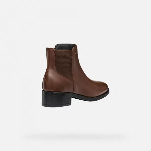  Dámské boty GEOX CAMEXIA NP ABX G009579 HNĚDÁ 