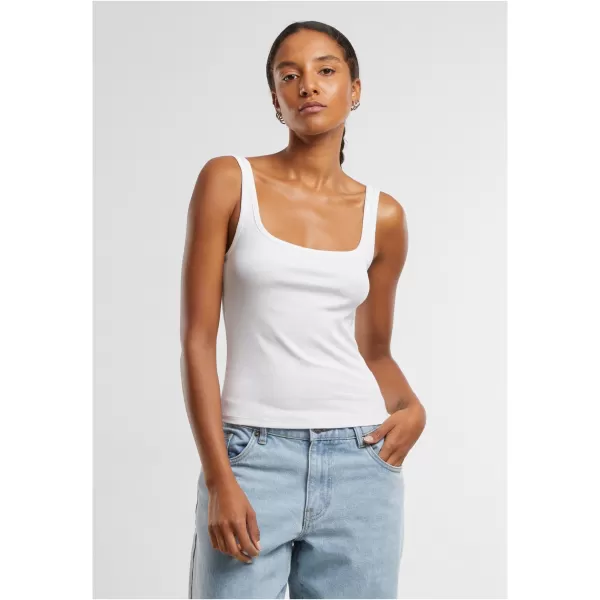  Dámské tílko URBAN CLASSICS TB7513A WHITE/WHITE 