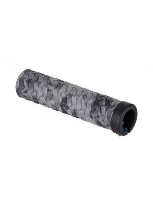 Rukojeti KLS POISON SINGLE LockON, grey/black BLUE