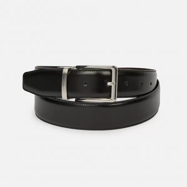  Pánský pásek GEOX BELT G011217 ČERNÁ 