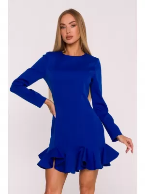 Dámské šaty MOE M880 ROYAL BLUE