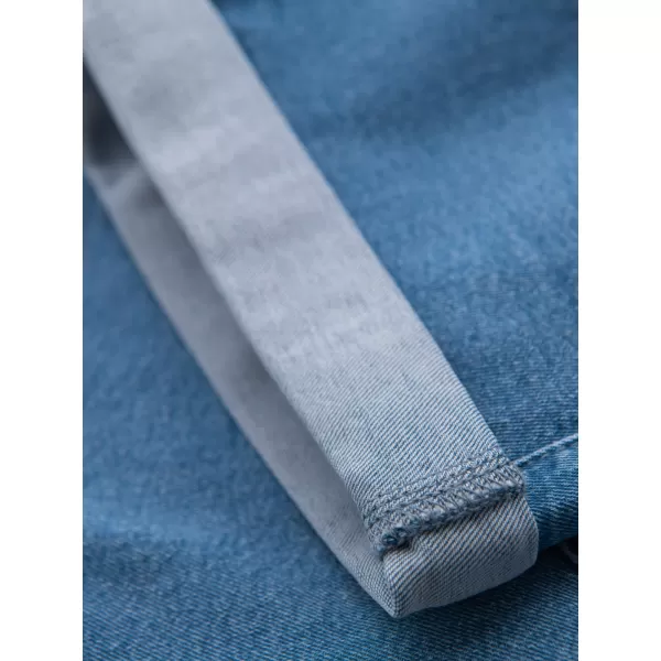  Pánské kraťasy OMBRE OM-SRDS-0161 LIGHT BLUE 