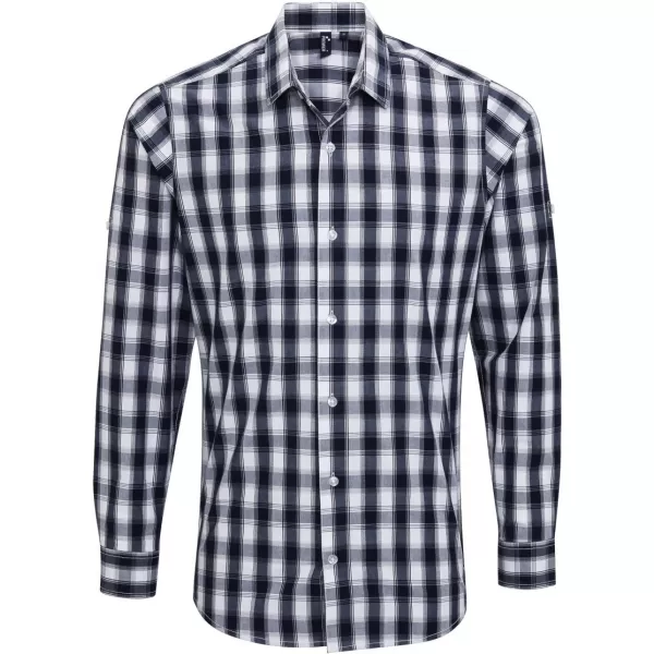  Pánská košile Premier | PR 250 WHITE/NAVY 