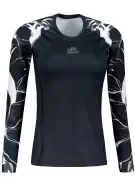 Dámské funkční triko s dlouhým rukávem premium ALTISPORT VOJ/ALW114TR03 ČERNÁ