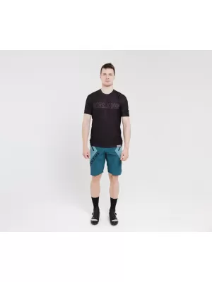 Pánský Enduro dres KELLYS TYRION 2 krátky rukáv black- S BLACK