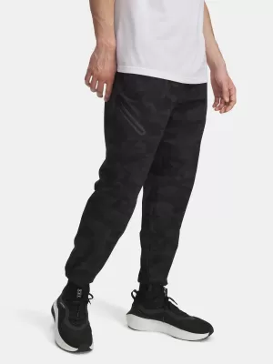 Pánské tepláky UNDER ARMOUR UA UNSTOPPABLE WOVEN JOGGER 1388823-005 ČERNÁ