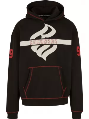 Pánská mikina ROCAWEAR RWHD079 JET BLACK