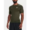 Pánské triko UNDER ARMOUR UA HG ARMOUR COMP SS 1361518-390 ZELENÁ