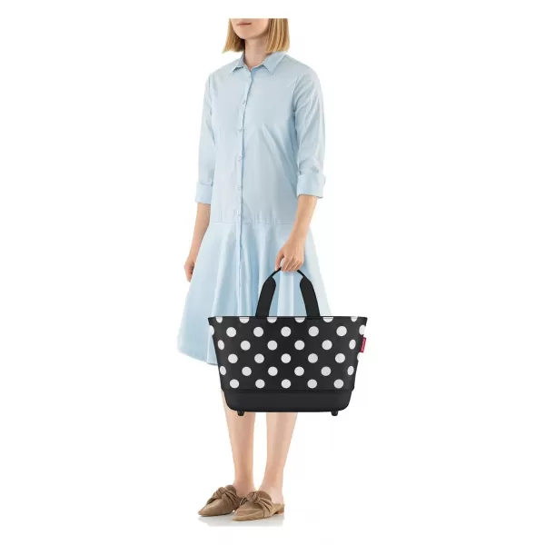 Skládací košík REISENTHEL SHOPPINGBASKET DOTS WHITE 