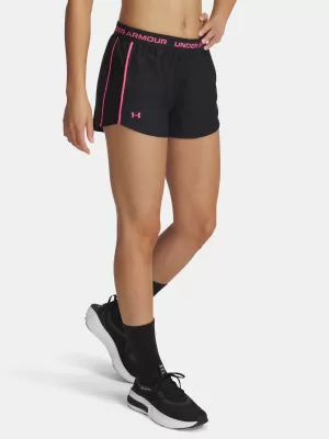 Dámské kraťasy UNDER ARMOUR TECH PLAY UP SHORTS 1389882-003 ČERNÁ