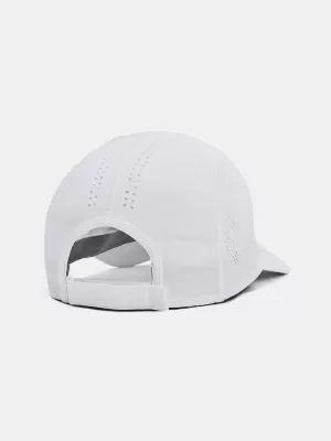 Pánská kšiltovka UNDER ARMOUR M ISO-CHILL LAUNCH ADJ 1383477-100 BÍLÁ