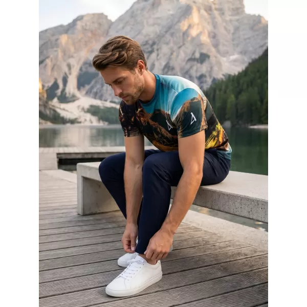  Pánské volnočasové triko premium ALTISPORT VOJ/ALM116TR06 CHATA 