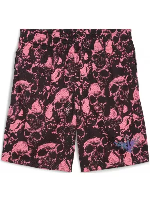 Pánské kraťasy PUMA MELO WORLD TOUR AOP 7" SHORT 63242901 SUN STRUCK/AOP