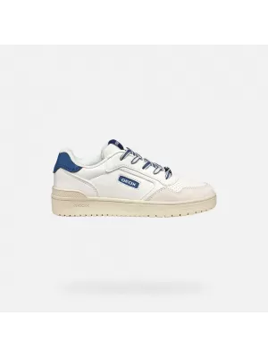 Chlapecké tenisky GEOX WASHIBA J55LQD05422C0899 BÍLÁ