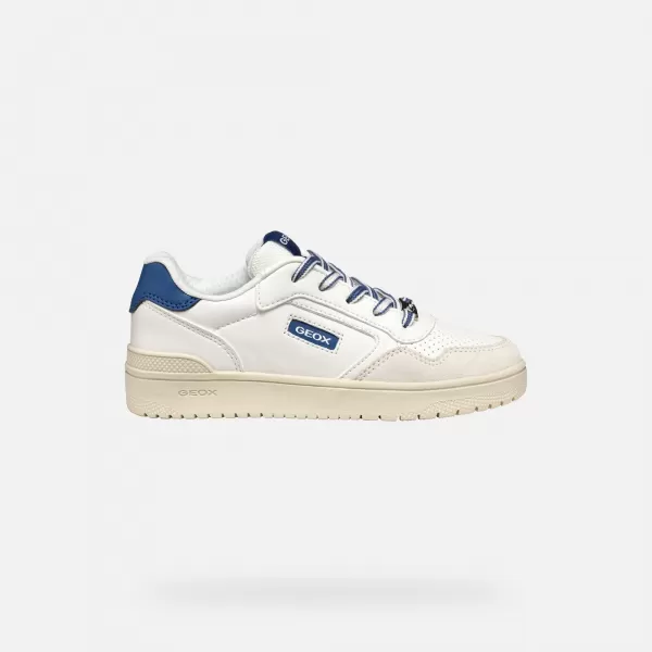  Chlapecké tenisky GEOX WASHIBA J55LQD05422C0899 BÍLÁ 