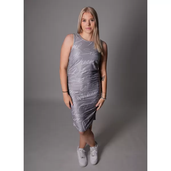  Dámské šaty premium ALTISPORT VOJ/ALW084SAT03 BÉŽOVÁ 