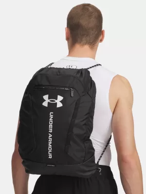 Vak UNDER ARMOUR UA HUSTLE SACKPACK 6000519-001 ČERNÁ