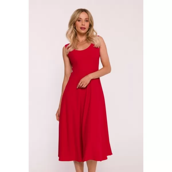  Dámské šaty STYLOVE S424 RED 