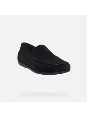 Pánské mokasíny GEOX ASCANIO G002709 TMAVĚ MODRÁ