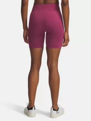 Dámské kraťasy UNDER ARMOUR UA VANISH SEAMLESS SHORT červená