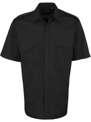 Pánská košile Premier | PR 212 BLACK