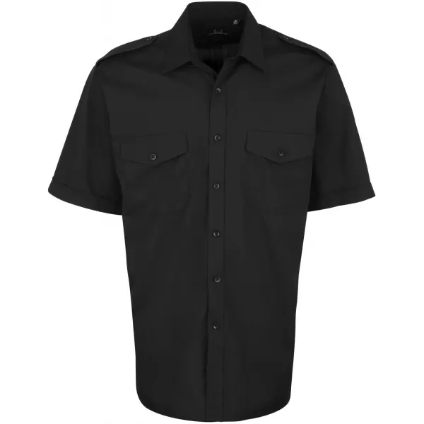  Pánská košile Premier | PR 212 BLACK 