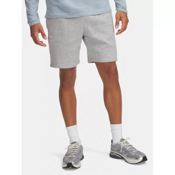 Pánské kraťasy UNDER ARMOUR UA ICON FLEECE SHORT 1380377-011 ŠEDÁ 