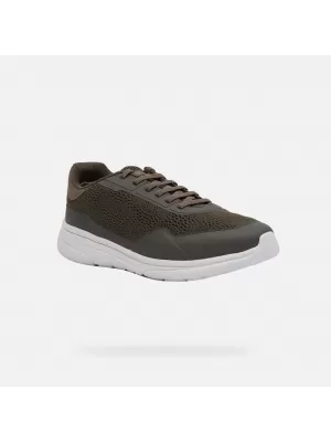 Pánské tenisky GEOX KLAIVER KHAKI