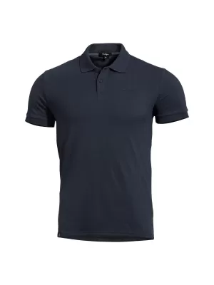 Pánské triko s límečkem PENTAGON MOTH PIQUET POLO SHIRT K09047 MIDNIGHT BLUE
