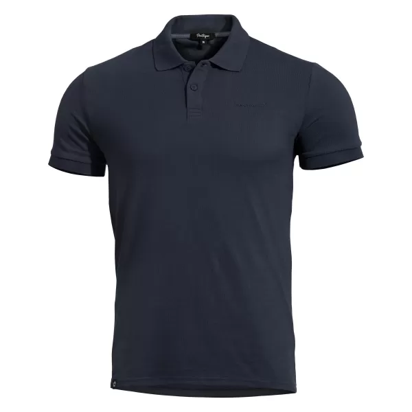  Pánské triko s límečkem PENTAGON MOTH PIQUET POLO SHIRT K09047 MIDNIGHT BLUE 