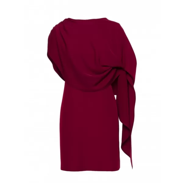  Dámské šaty STYLOVE S423 MAROON 