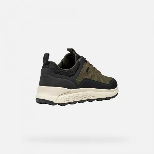  Pánské tenisky GEOX SPHERICA 4X4 B ABX G011286 KHAKI 