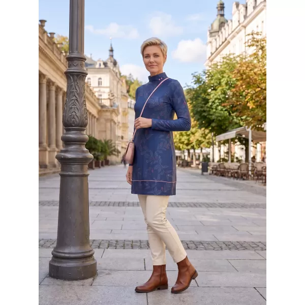  Dámský rolák ALTISPORT GWENITH TMAVĚ MODRÁ 