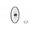Zapletené kolo přední KLS DRAFT Dynamo V-brake, 26", black BLACK