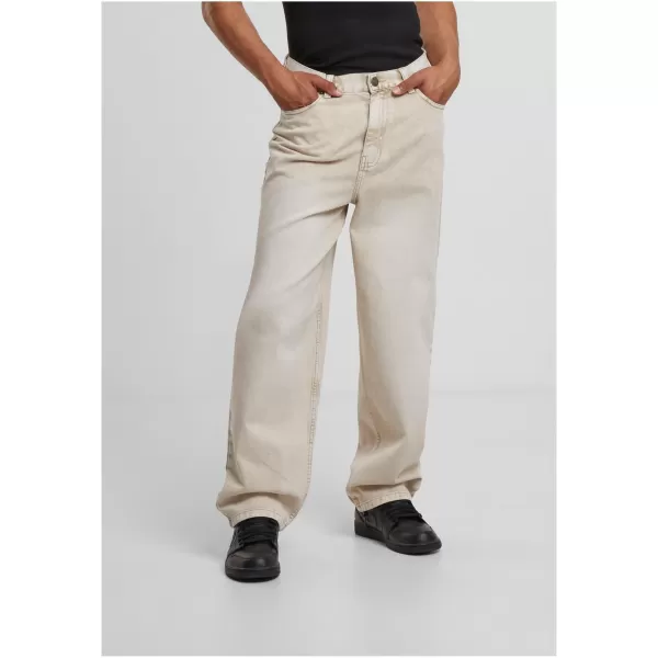  Pánské džíny URBAN CLASSICS TB4461 WHITE DIRTY WASHED 