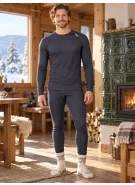 Pánský termo set ALTISPORT GAIN TMAVĚ ŠEDÁ