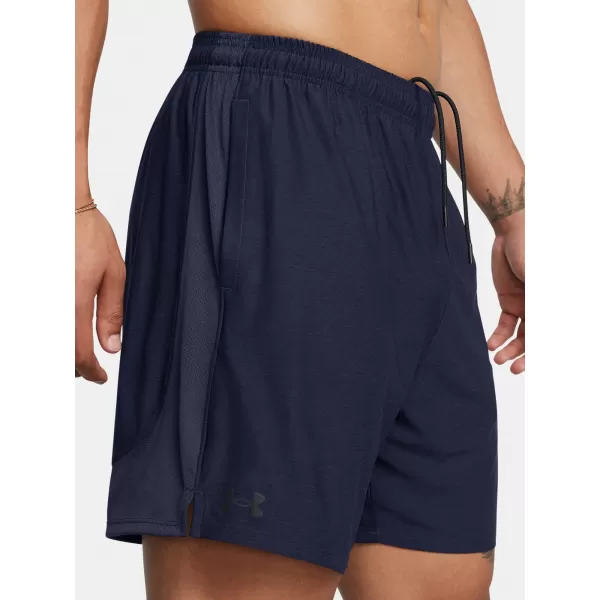  Pánské kraťasy UNDER ARMOUR TECH VENT 7IN SHORTS 1388645-410 MODRÁ 