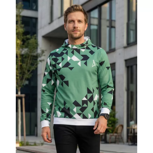  Pánská funkční mikina premium ALTISPORT VOJ/ALM108MI01 MILITARY 