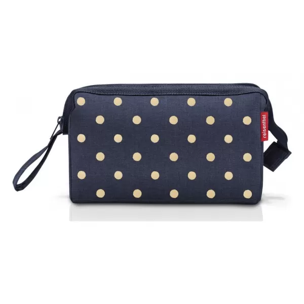  Taštička REISENTHEL TRAVELCOSMETIC METALLIC DOTS BLUE 