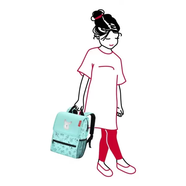  Batoh REISENTHEL BACKPACK KIDS CATS AND DOGS MINT 
