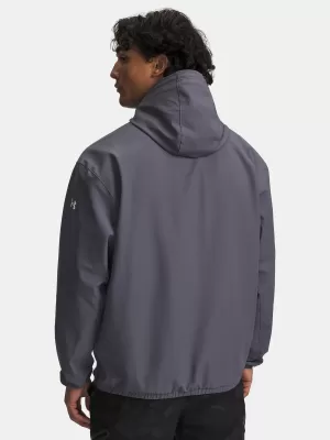 Pánská bunda UNDER ARMOUR UA UNSTOPPABLE WVN HOODIE 6003864-025 ŠEDÁ
