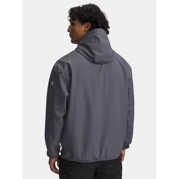  Pánská bunda UNDER ARMOUR UA UNSTOPPABLE WVN HOODIE 6003864-025 ŠEDÁ 